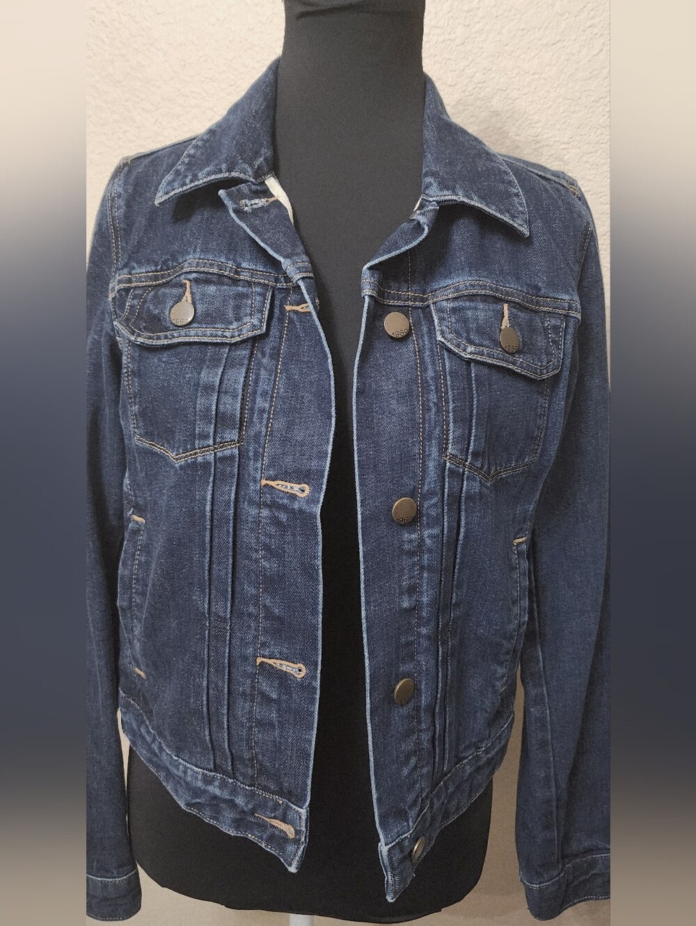 Gap Dark Blue Denim Jacket - Women's